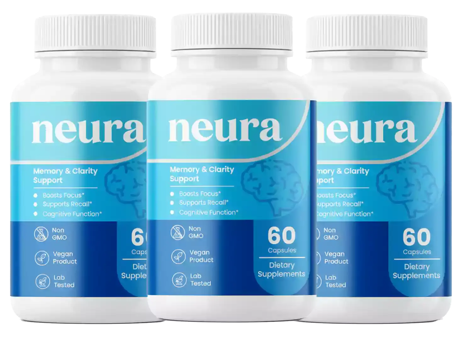 Neura Supplement bottles